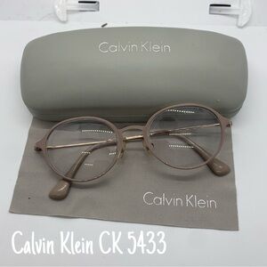 Calvin Klein Model CK 5433 Eyeglass Frames W/ Case
